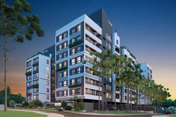 apartment em Rua Francisco Ader, Novo Mundo - Curitiba - PR