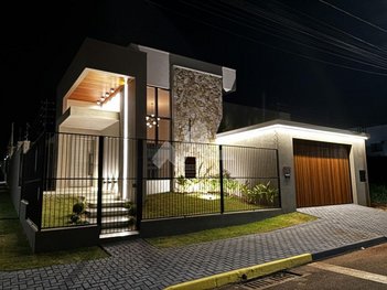 house em Rua Presidente Deodoro da Fonseca, Jardim Pancera - Toledo - PR