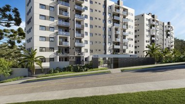 apartment em Rua Luiz Ronaldo Canalli, Campo Comprido - Curitiba - PR