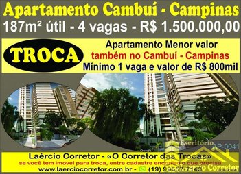 apartment em Avenida Júlio de Mesquita, Cambuí - Campinas - SP