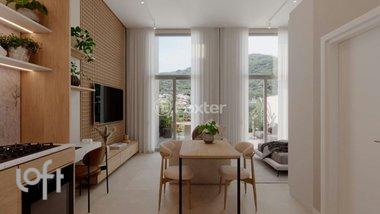 apartment em Rua da Escova de Garrafa, Cachoeira do bom Jesus - Florianópolis - SC