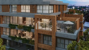 apartment em Rua Vereador Garcia Rodrigues Velho, Cabral - Curitiba - PR