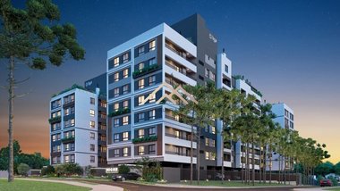 apartment em Rua Francisco Ader, Novo Mundo - Curitiba - PR