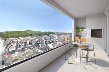 apartment em Rua Alberto Werner, Vila Operária - Itajaí - SC