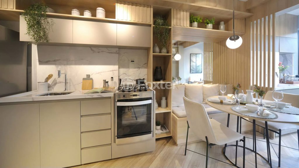 cozinha-e-sala-de-jantar-integradas-moderna-e-aconchegante