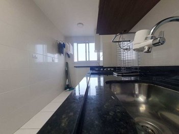 apartment em Avenida Paris, Boqueirão - Praia Grande - SP