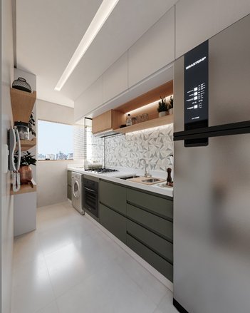 apartment em Avenida Governador Carlos de Lima Cavalcanti, Boa Vista - Recife - PE