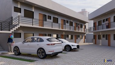 apartment em Rua Iracema M. Brasil, Lopes de Oliveira - Sorocaba - SP