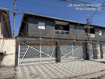 house em Rua Afonso D'Escragnolle Taunay, Esmeralda - Praia Grande - SP