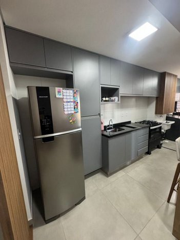 apartment em Rua Chile, Vila Cecchino - Americana - SP