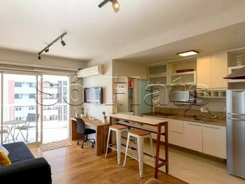 apartment em Rua Sansão Alves dos Santos, Cidade Monções - São Paulo - SP