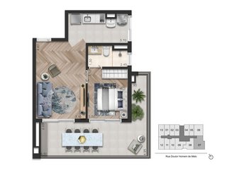 apartment em Rua Doutor Homem de Melo, Perdizes - São Paulo - SP