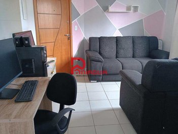 apartment em Rua Cynthia Giuffrida, Canto do Forte - Praia Grande - SP