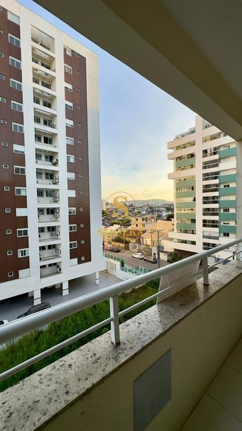 apartment em Rua Eugênio Portela, Barreiros - São José - SC