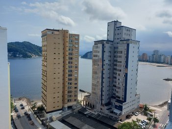 apartment em Rua Onze de Junho, Itararé - São Vicente - SP