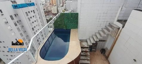 apartment em Avenida Desembargador Plínio de Carvalho Pinto, Enseada - Guarujá - SP
