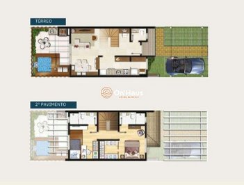 house em Rua Sagrado Coração de Jesus, Morro das Pedras - Florianópolis - SC