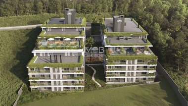 apartment em Estrada Haroldo Soares Glavan, Cacupé - Florianópolis - SC