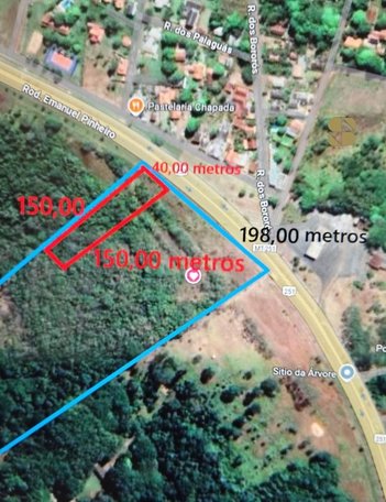 commercial_land_lot em Rodovia Emanuel Pinheiro, Chapada dos Guimarães - Chapada dos Guimarães - MT