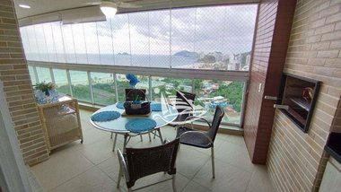 apartment em Rua Dona Vitória Yunes Stefano, Enseada - Guarujá - SP
