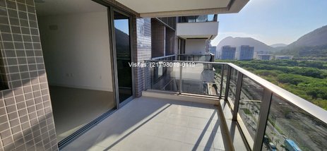apartment em Avenida Salvador Allende, Barra da Tijuca - Rio de Janeiro - RJ