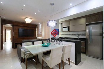 apartment em Alameda Calcutá, Vila Metalúrgica - Santo André - SP