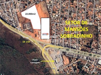 land_lot em Rodovia DF-420, Setor de Mansões de Sobradinho - Brasília - DF