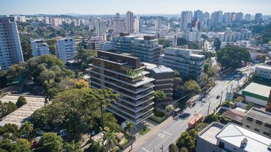 apartment em Avenida Munhoz da Rocha, Cabral - Curitiba - PR