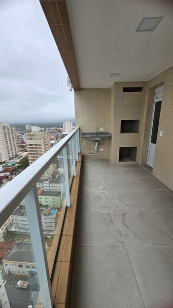 apartment em Rua Caribas, Aviação - Praia Grande - SP