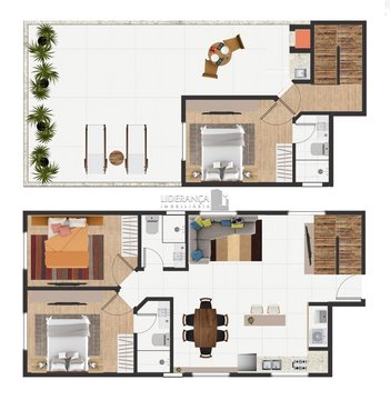 apartment em Rua Paula Ramos, Coqueiros - Florianópolis - SC