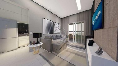 apartment em Rua Cataguases, Tupi - Praia Grande - SP