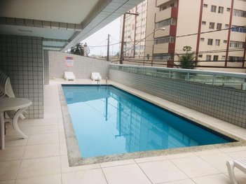 apartment em Rua Doutor João Sampaio, Guilhermina - Praia Grande - SP