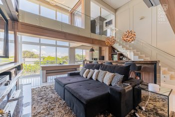 apartment em Rua Professor Pedro Viriato Parigot de Souza, Mossunguê - Curitiba - PR