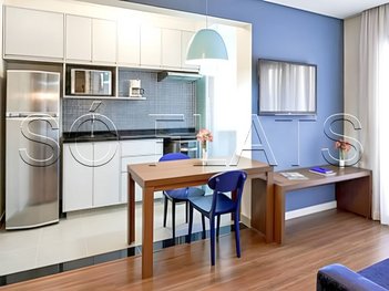apartment em Rua Sansão Alves dos Santos, Cidade Monções - São Paulo - SP