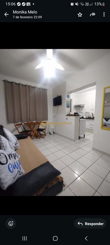 apartment em Rua Peru, Guilhermina - Praia Grande - SP