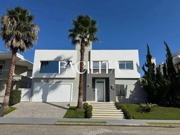 house em Rua das Caraúnas, Jurerê Internacional - Florianópolis - SC