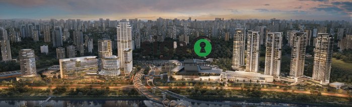 apartment em Avenida Marginal do Rio Pinheiros, Cidade Jardim - São Paulo - SP