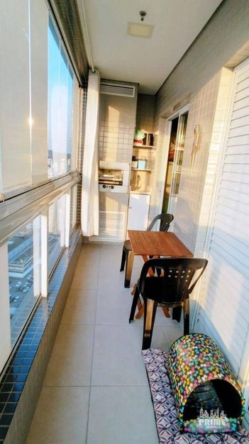 apartment em Avenida Presidente Kennedy, Mirim - Praia Grande - SP