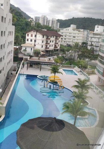 apartment em Rua Dona Vitória Yunes Stefano, Enseada - Guarujá - SP