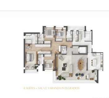apartment em Avenida Major Miguel Naked, Jardim das Colinas - São José dos Campos - SP