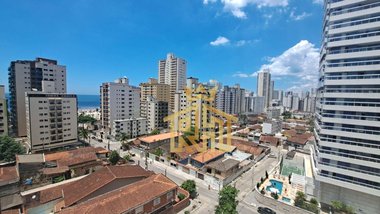 apartment em Rua Mem de Sá, Aviação - Praia Grande - SP