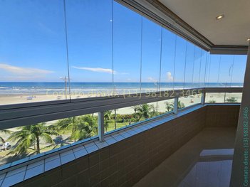 apartment em Avenida Presidente Castelo Branco, Caiçara - Praia Grande - SP