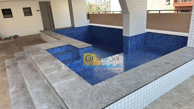 apartment em Rua Copacabana, Guilhermina - Praia Grande - SP