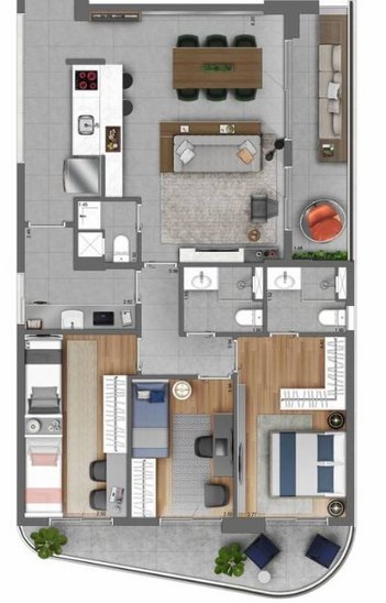 apartment em Praça da República, República - São Paulo - SP