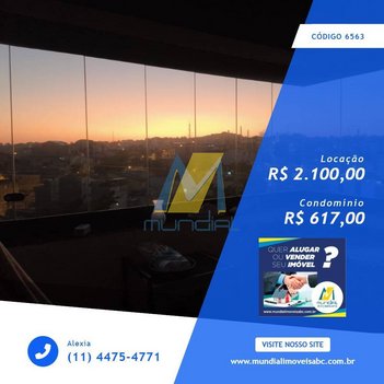apartment em Rua Ibiturama, Parque Erasmo Assunção - Santo André - SP