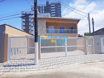 house em Rua Cláudio Roberto Calicchio, Mirim - Praia Grande - SP