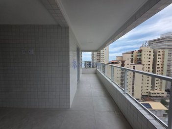 apartment em Rua Doutor Júlio de Mesquita Filho, Aviação - Praia Grande - SP