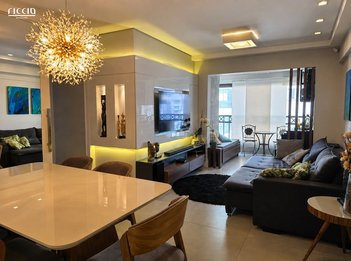apartment em Avenida Vinte e Quatro, Parque Residencial Aquarius - São José dos Campos - SP