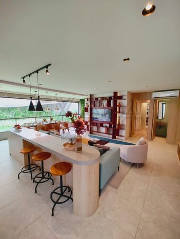 apartment em Alameda dos Nhambiquaras, Indianópolis - São Paulo - SP