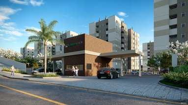 apartment em Rua João Bernadino da Rosa, Pedra Branca - Palhoça - SC